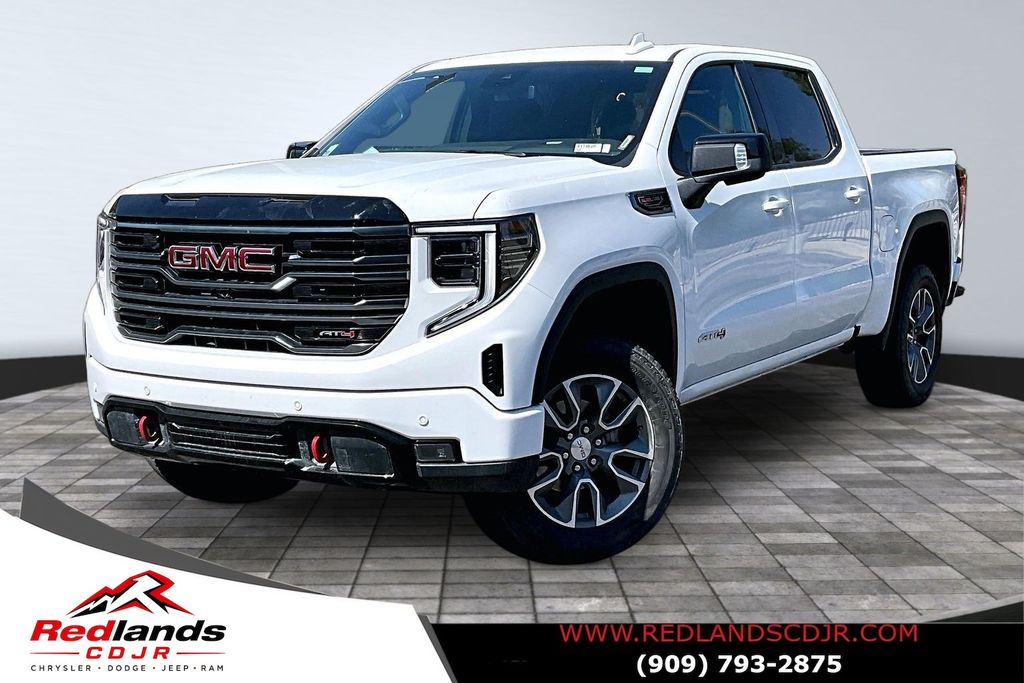 Summit White 2025 GMC Sierra 1500 Pickup Truck Four-Wheel Drive Automatic