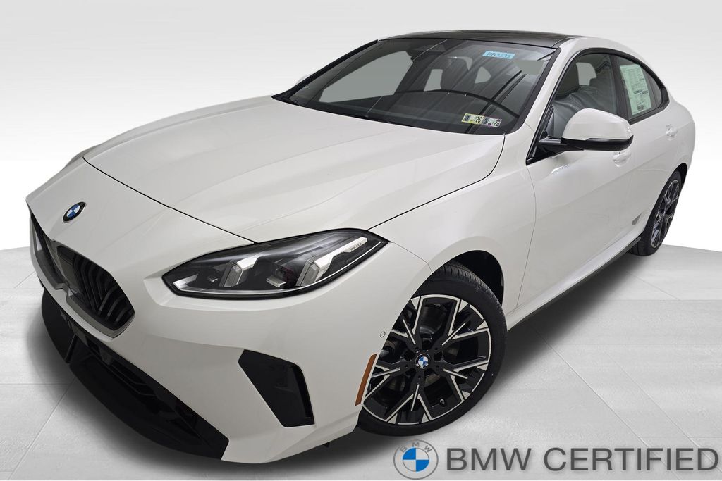 Alpine White 2025 BMW 2 Series 228 Gran Coupe xDrive Sedan All-Wheel Drive 7-Speed Automatic