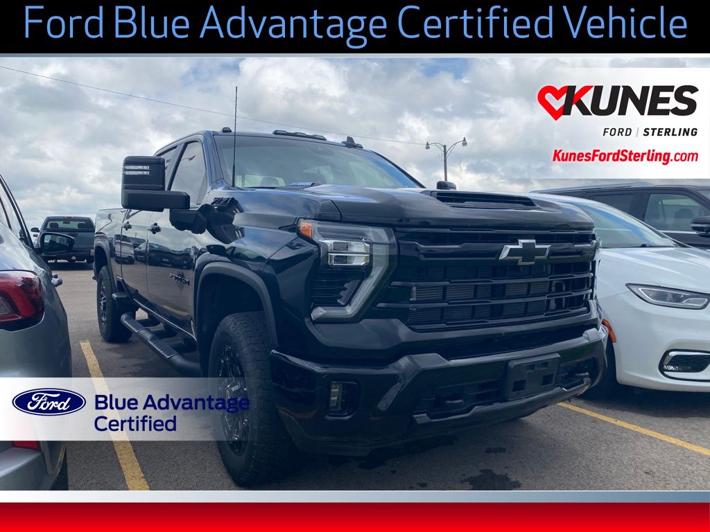Black 2024 Chevrolet Silverado 2500HD Pickup Truck Four-Wheel Drive Automatic