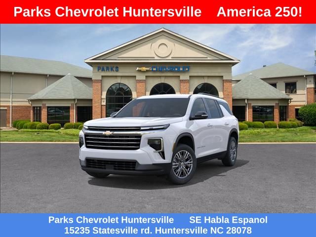 Summit White 2026 Chevrolet Traverse SUV / Crossover Front-Wheel Drive 8-Speed Automatic