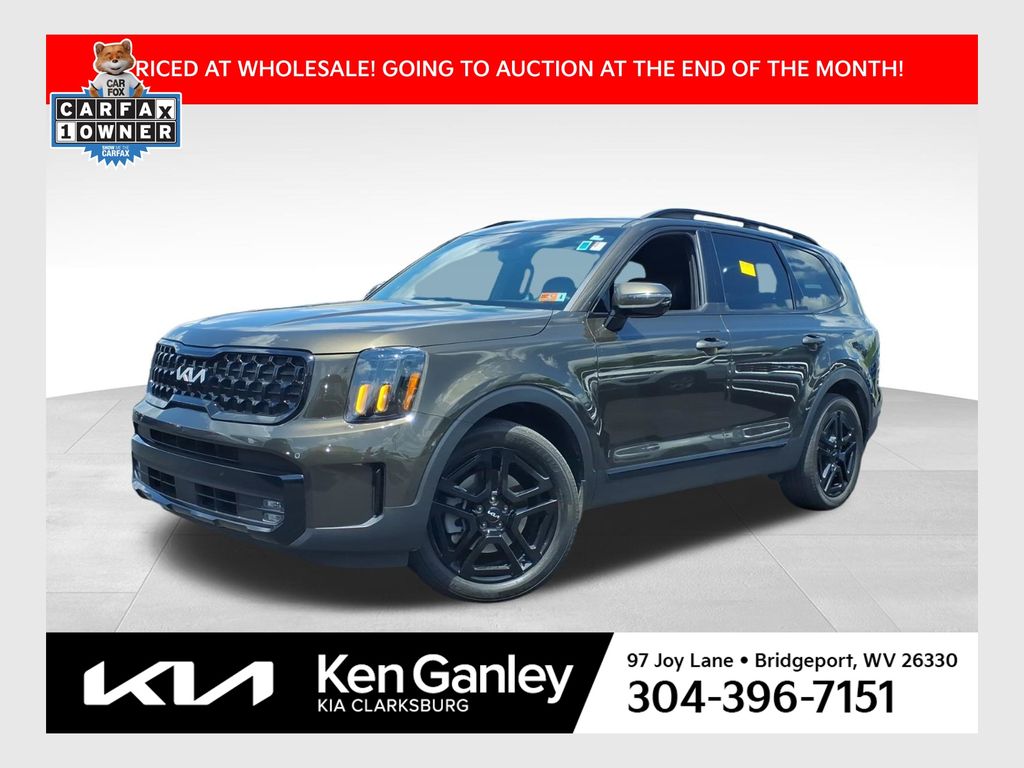 Dark Moss 2024 Kia Telluride SUV / Crossover All-Wheel Drive 8-Speed Automatic