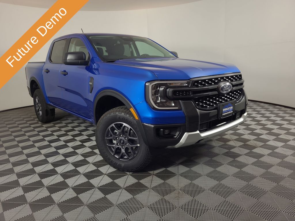 Velocity Blue Metallic 2026 Ford Ranger XLT SuperCrew 4WD Pickup Truck Four-Wheel Drive Automatic