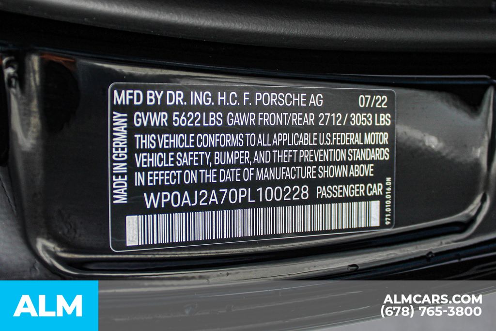 Used 2023 Black Porsche 4 Platinum Edition image 41