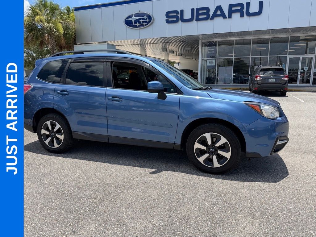 Blue Metallic 2017 Subaru Forester SUV / Crossover All-Wheel Drive Continuously Variable Transmission