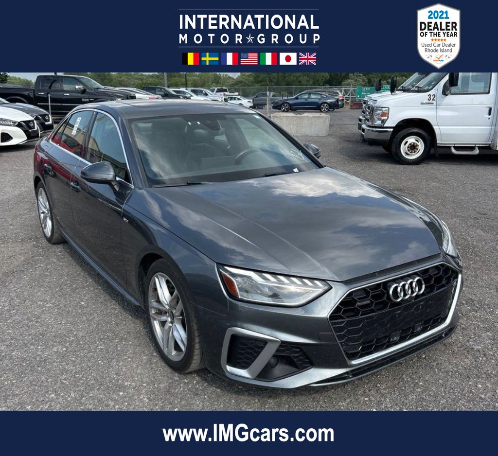 Daytona Gray Pearl 2022 Audi A4 Sedan All-Wheel Drive 7-Speed Automatic