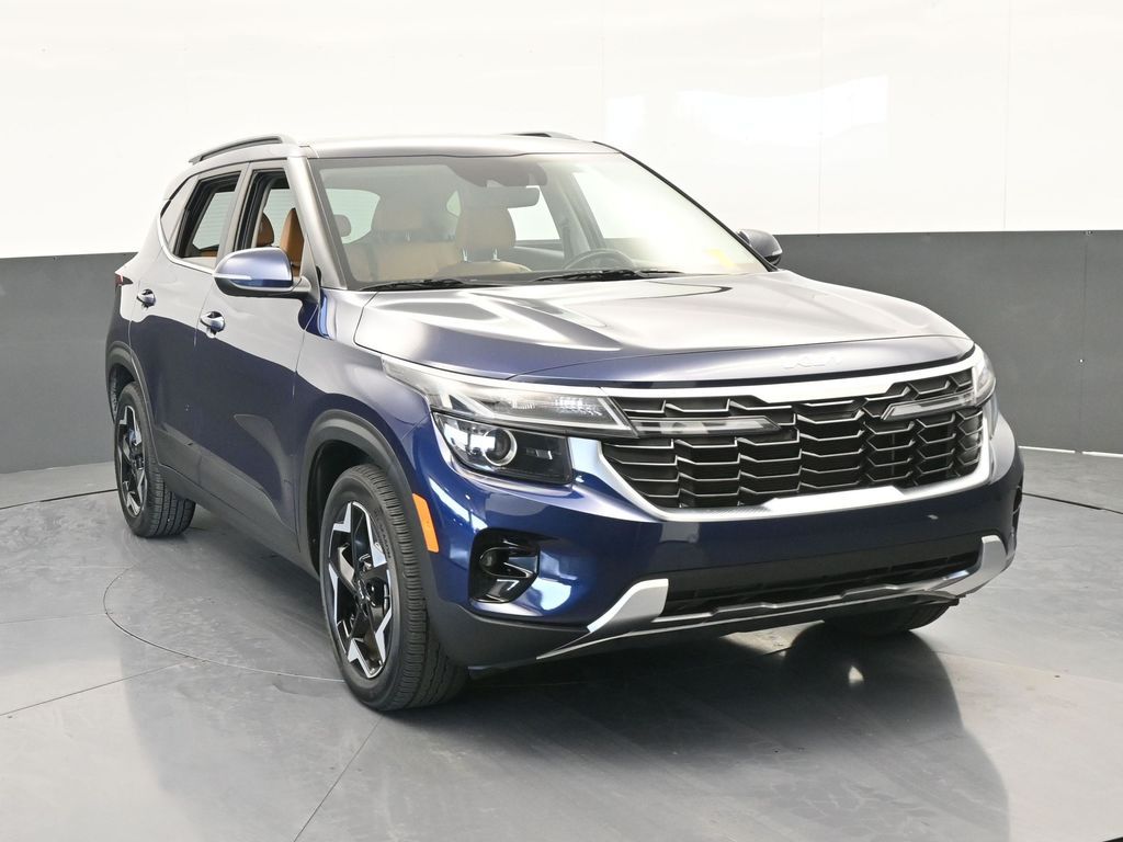 Used 2024 Dark Ocean Blue Kia EX image 9