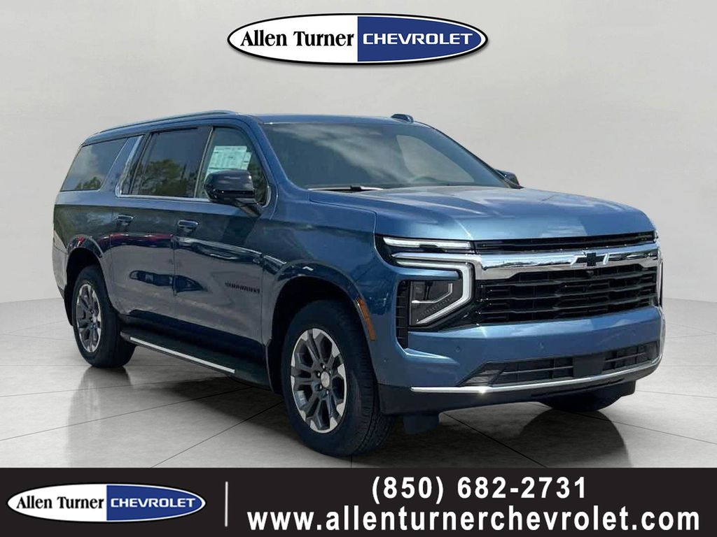Lakeshore Blue Metallic 2026 Chevrolet Suburban SUV / Crossover Four-Wheel Drive Automatic