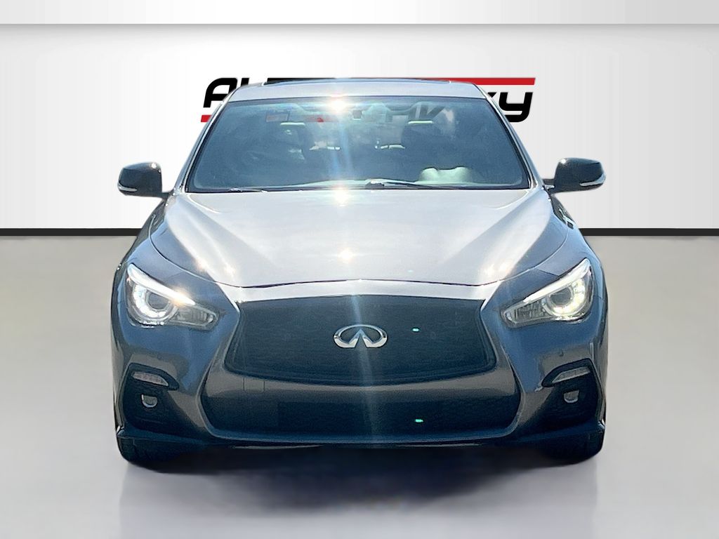 2022 INFINITI Q50 Red Sport 400 Gray at AutoSavvy Houston Southwest
