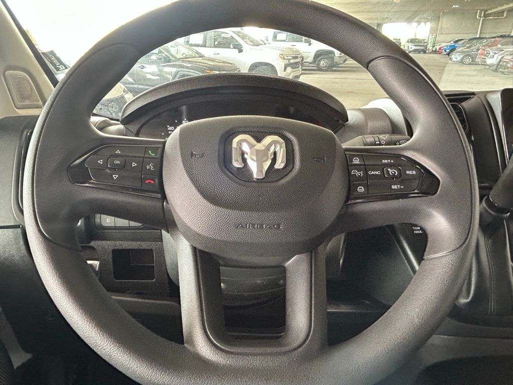 Used 2025 Bright White Clearcoat Ram High Roof image 26