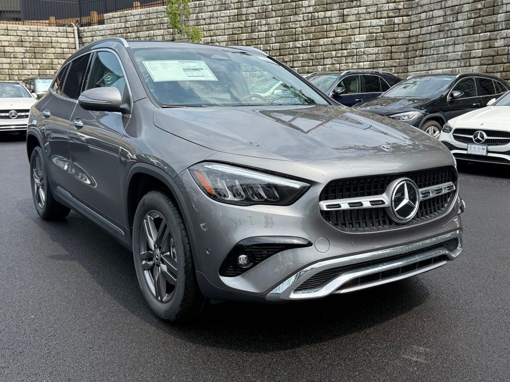 Gray (Mountain Grey Metallic) 2026 Mercedes-Benz GLA SUV / Crossover All-Wheel Drive 8-Speed Dual Clutch