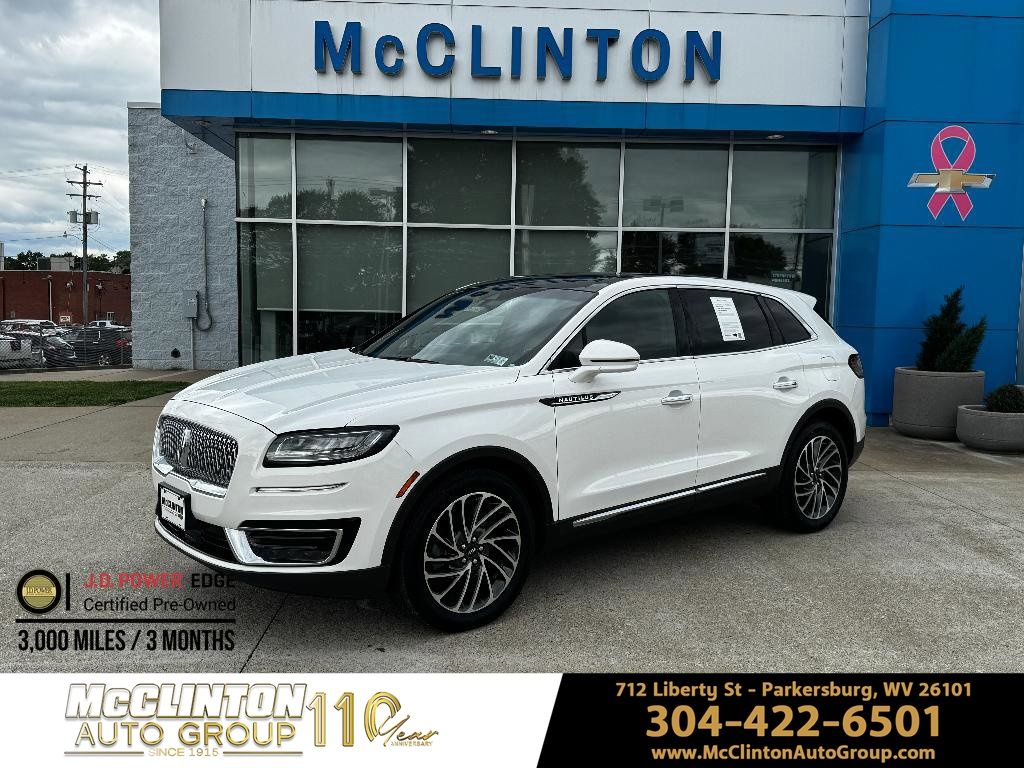 White 2020 Lincoln Nautilus SUV / Crossover All-Wheel Drive 8-Speed Automatic