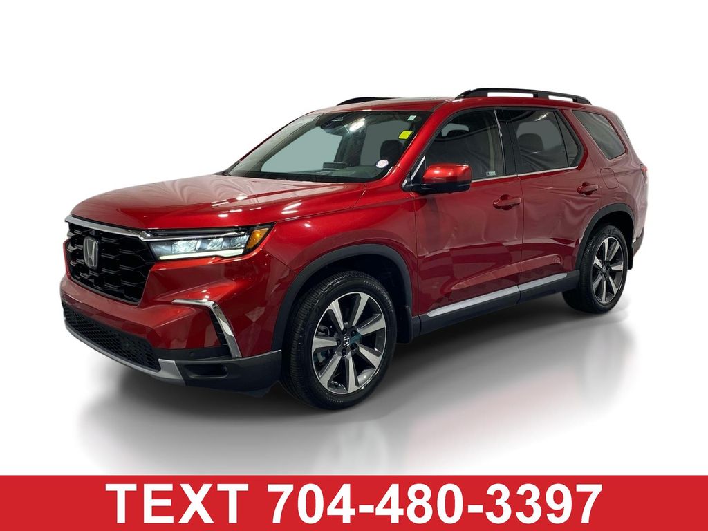 Radiant Red Metallic II 2024 Honda Pilot Elite AWD SUV / Crossover All-Wheel Drive Automatic