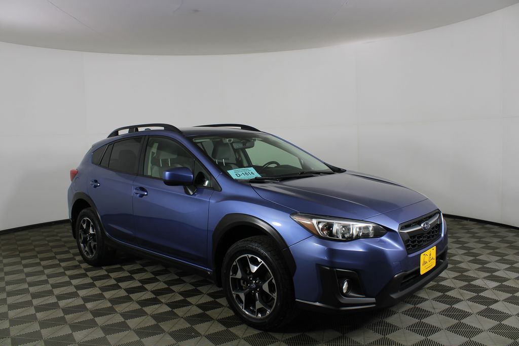 Quartz Blue Pearl 2020 Subaru Crosstrek Premium AWD SUV / Crossover All-Wheel Drive Continuously Variable Transmission