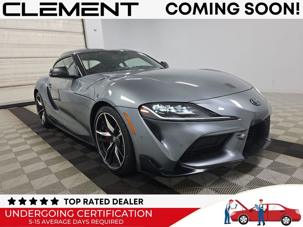 Gray 2020 Toyota Supra Coupe Rear-Wheel Drive 8-Speed Automatic