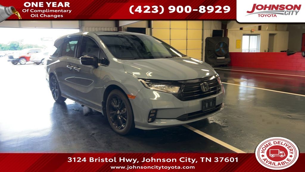 Sonic Gray Pearl 2024 Honda Odyssey Minivan Front-Wheel Drive Automatic