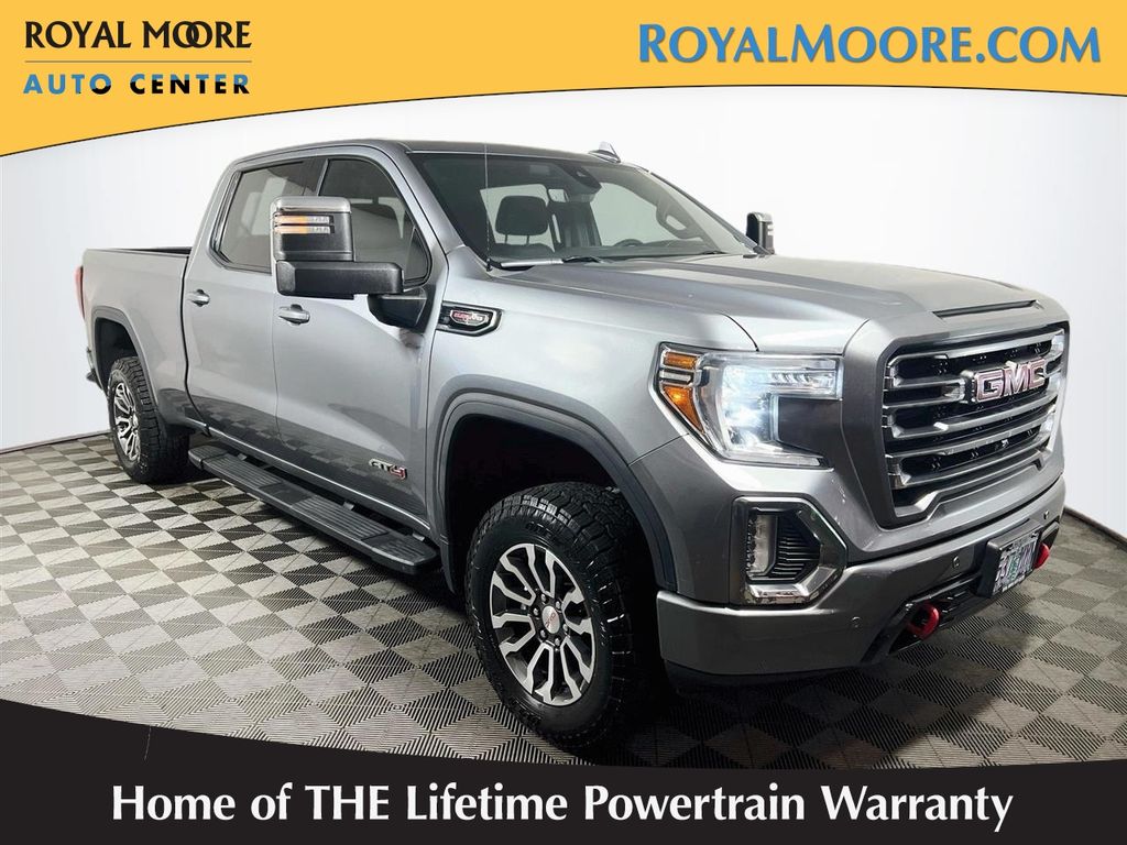 Gray (Satin Steel Metallic) 2020 GMC Sierra 1500 Pickup Truck Four-Wheel Drive Automatic