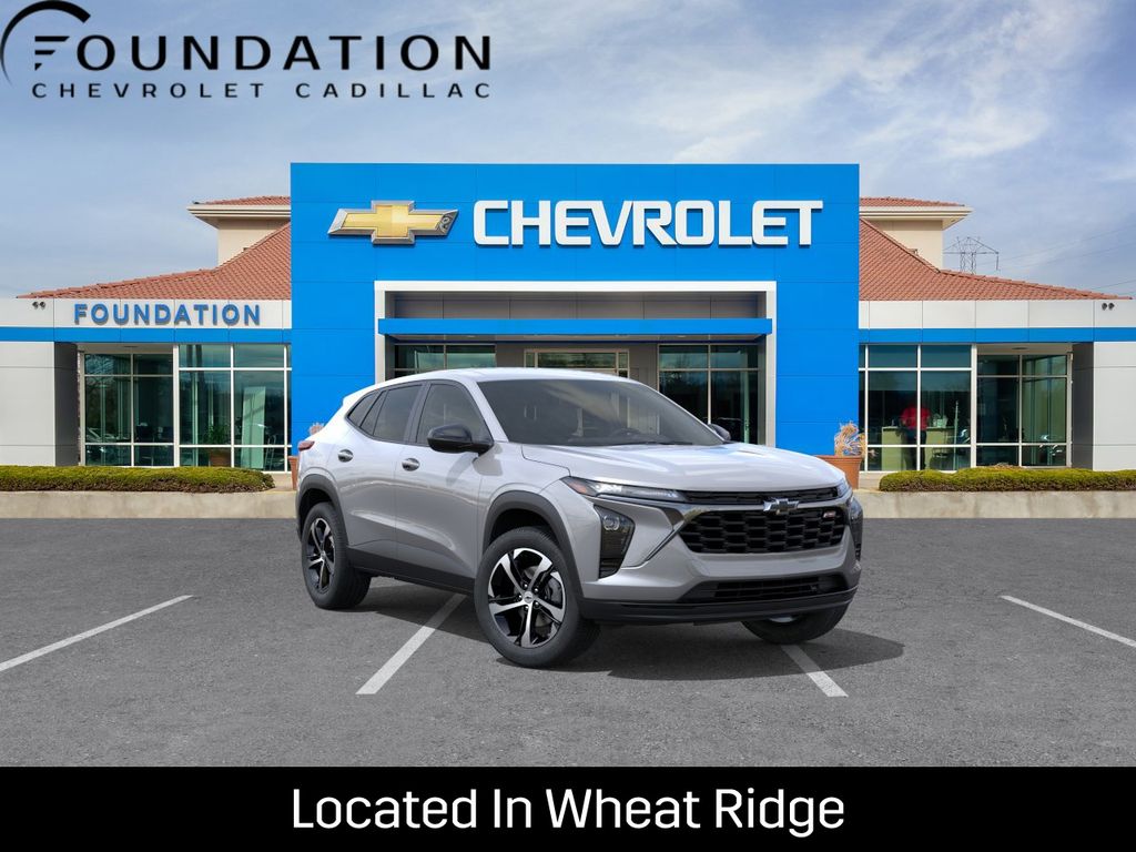 Sterling Gray Metallic 2026 Chevrolet Trax RS with 1RS FWD SUV / Crossover Front-Wheel Drive 6-Speed Automatic