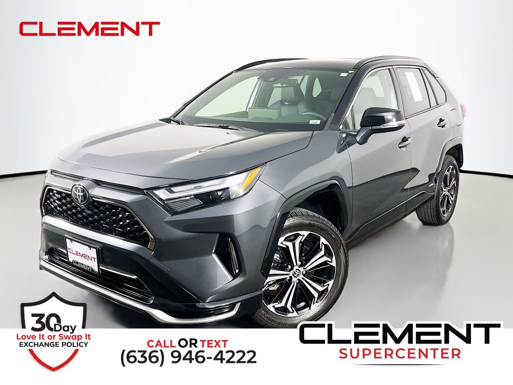 Midnight Black Metallic 2025 Toyota RAV4 Plug-in Hybrid SUV / Crossover All-Wheel Drive Continuously Variable Transmission