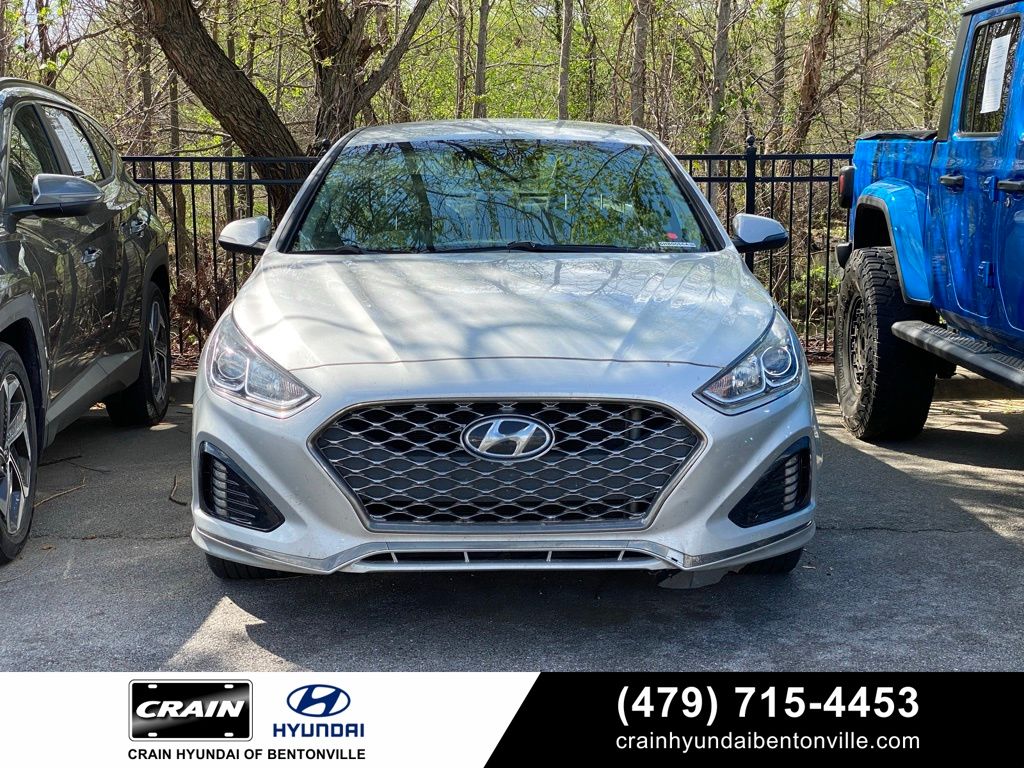 Symphony Silver 2019 Hyundai Sonata SEL FWD Sedan Front-Wheel Drive 6-Speed Automatic