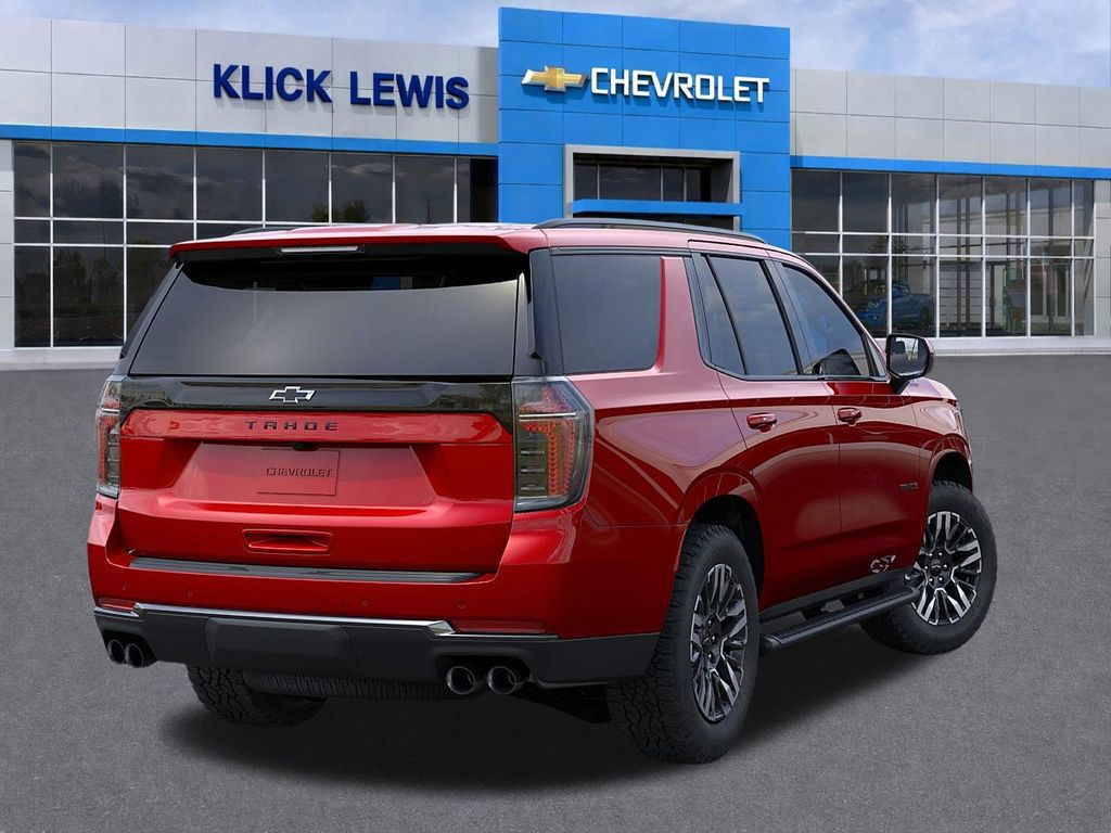 2026 Chevrolet Tahoe Z71 Red at Klick Lewis Buick Chevrolet