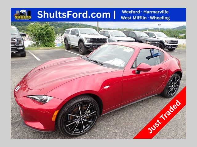 Soul Red Crystal Metallic 2025 Mazda MX-5 Miata Convertible Rear-Wheel Drive 6-Speed Automatic