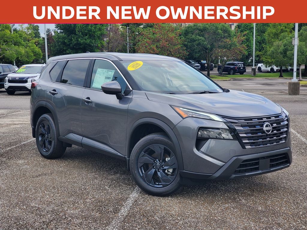 Gray (Gun Metallic) 2026 Nissan Rogue SUV / Crossover Front-Wheel Drive Continuously Variable Transmission