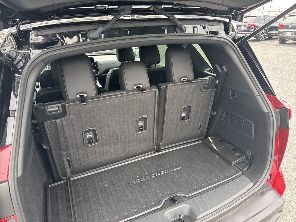 2024 Nissan Pathfinder Rock Creek Red at South Hills Kia