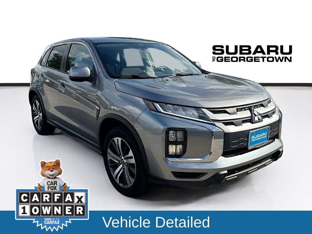 Silver 2020 Mitsubishi Outlander Sport SUV / Crossover Front-Wheel Drive Continuously Variable Transmission