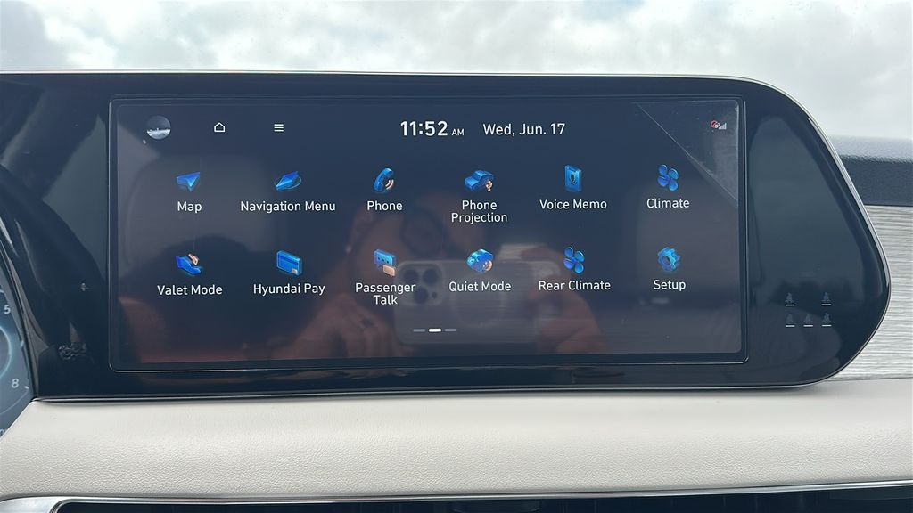 2024 Hyundai Palisade Calligraphy White at Big Star Chrysler Jeep Dodge Ram 