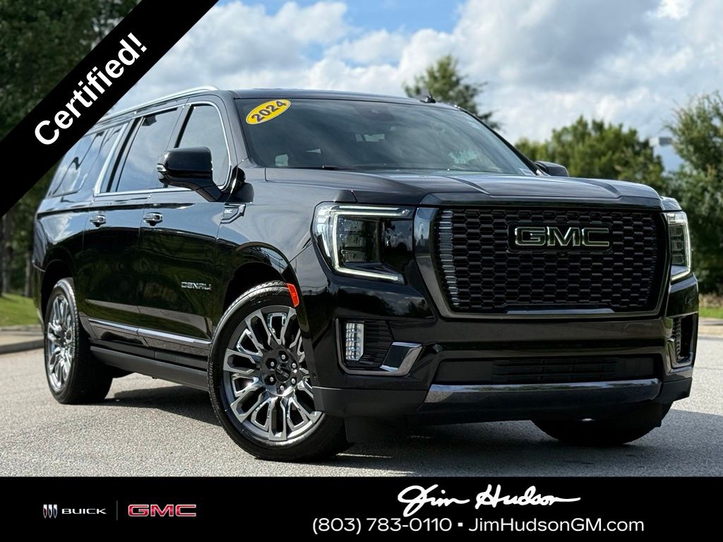 Onyx Black 2024 GMC Yukon XL SUV / Crossover Four-Wheel Drive