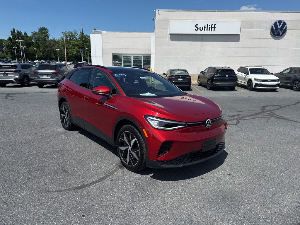 2023 Volkswagen ID.4 Pro S Blue at Sutliff Volkswagen