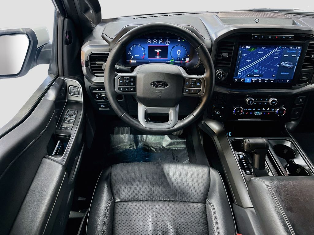 Used 2024 White Metallic Ford Lariat image 23