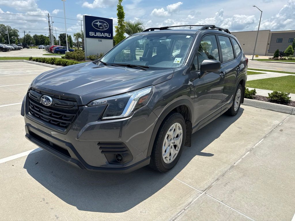 Magnetite Gray Metallic 2023 Subaru Forester SUV / Crossover All-Wheel Drive Continuously Variable Transmission