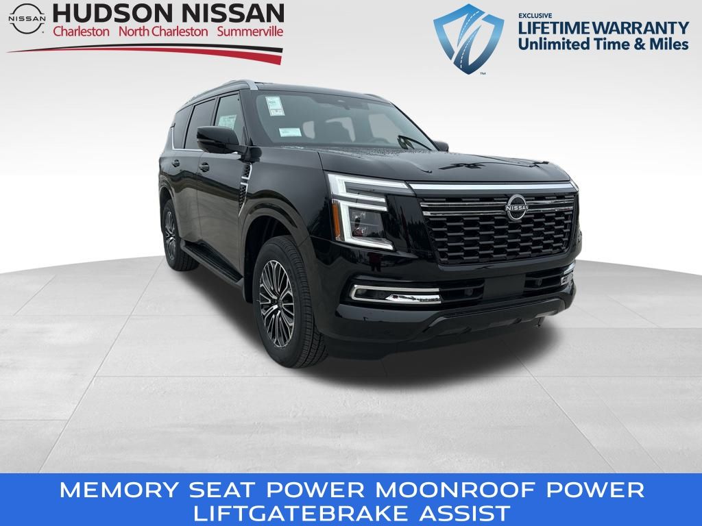 2025 Super Black Nissan Armada Platinum SUV