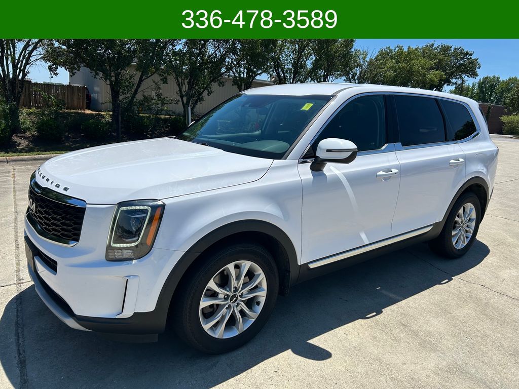 Glacial White Pearl 2022 Kia Telluride SUV / Crossover All-Wheel Drive 8-Speed Automatic