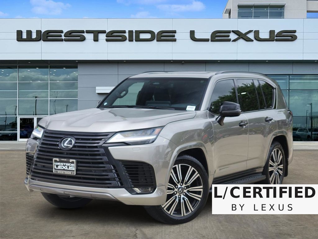 Silver 2025 Lexus LX 600 Luxury AWD SUV / Crossover All-Wheel Drive Automatic