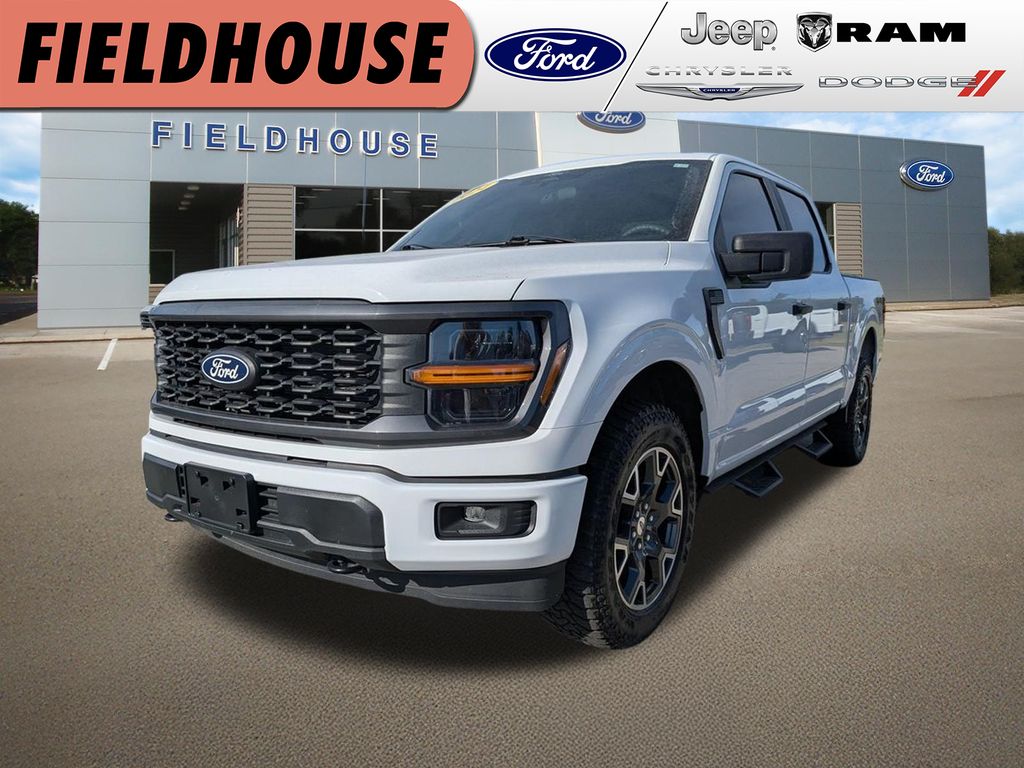 Oxford White 2024 Ford F-150 Pickup Truck Four-Wheel Drive Automatic