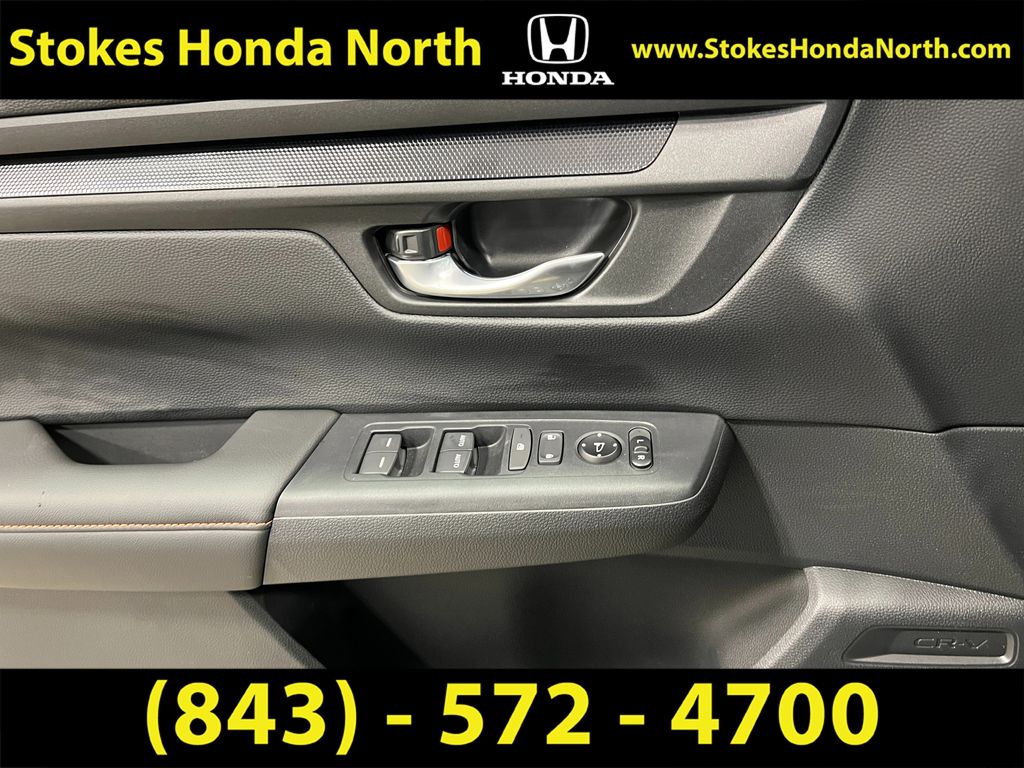 2025 Honda CR-V Hybrid Sport White at Stokes Honda North