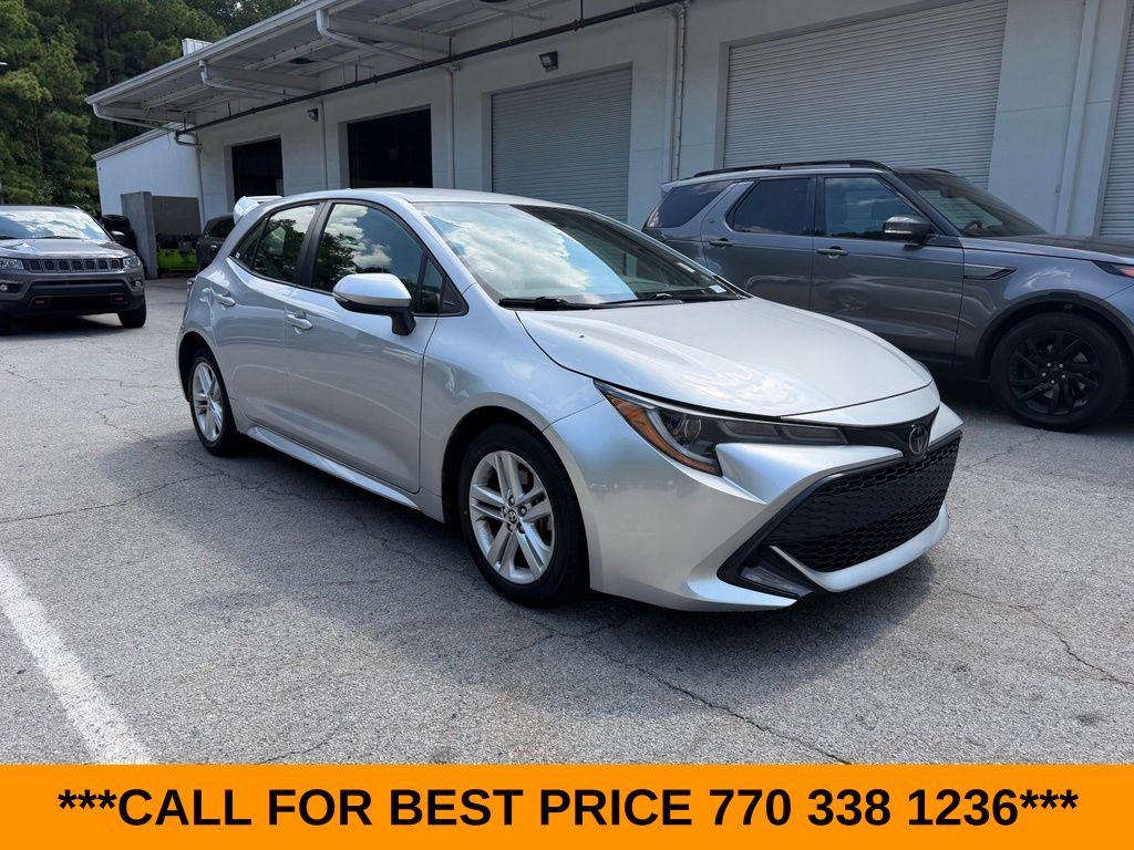 Classic Silver Metallic 2021 Toyota Corolla Hatchback Hatchback Front-Wheel Drive Continuously Variable Transmission