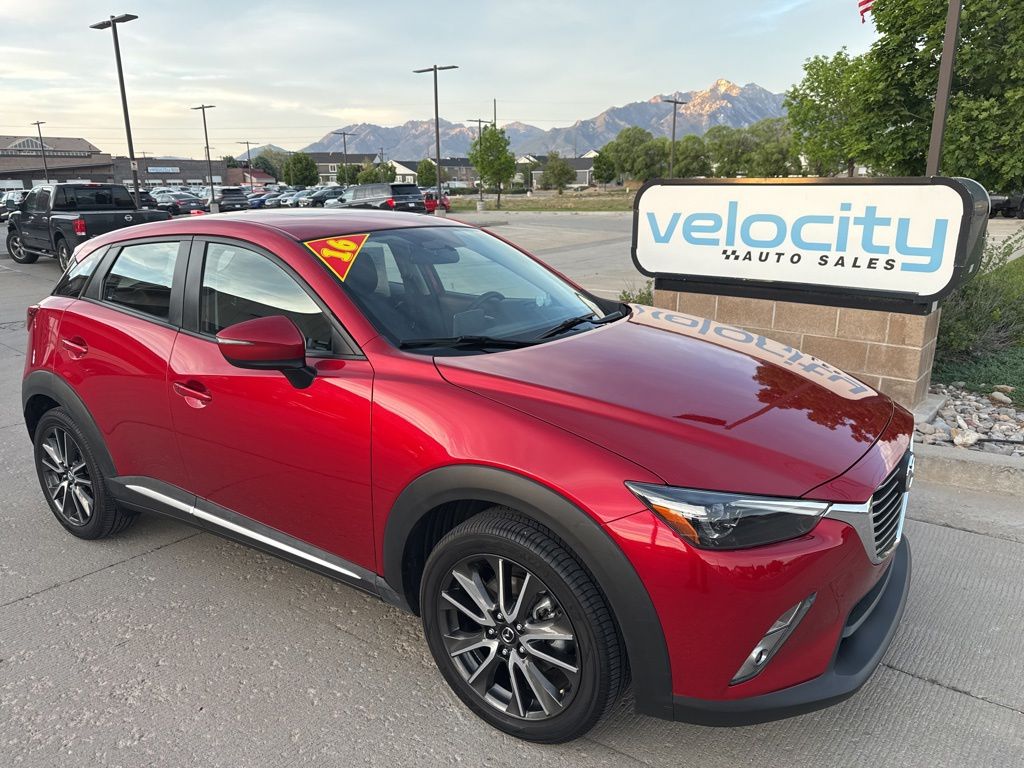 Soul Red Metallic 2016 Mazda CX-3 Grand Touring AWD SUV / Crossover All-Wheel Drive 6-Speed Automatic