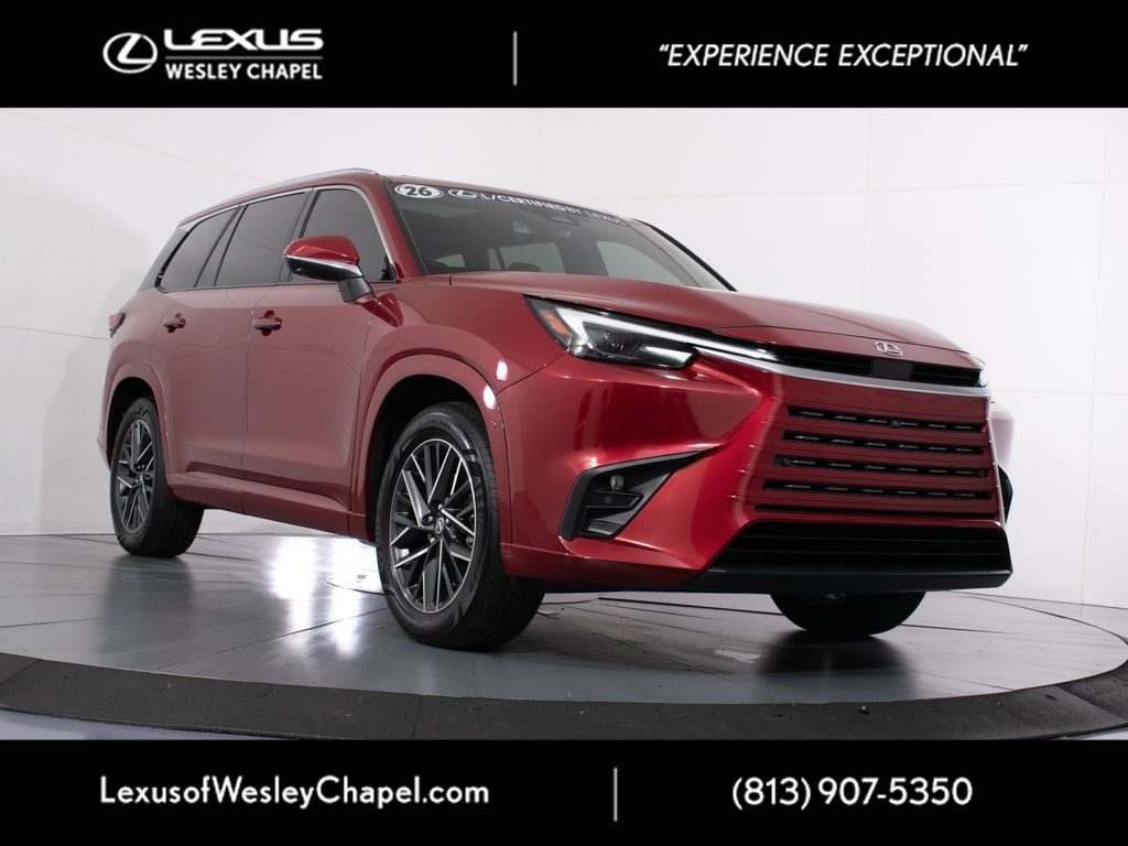 Matador Red Mica 2026 Lexus TX SUV / Crossover All-Wheel Drive 8-Speed Automatic
