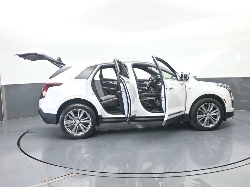 Used 2024 Crystal White Tricoat Cadillac Premium Luxury image 76