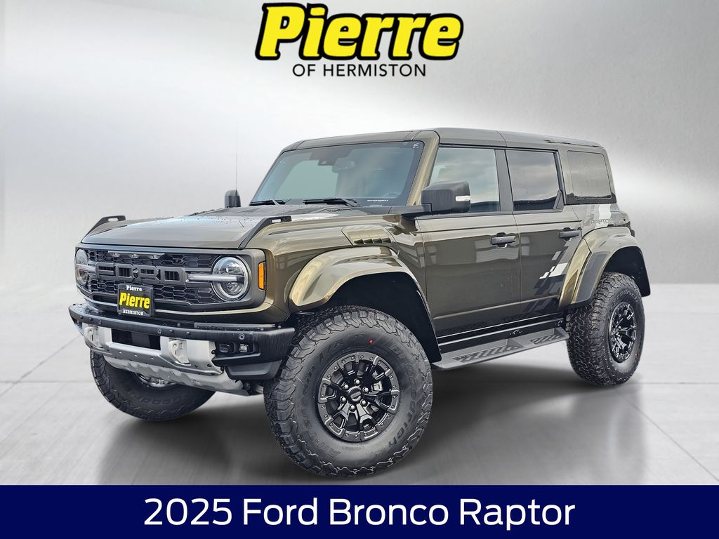Green Metallic 2025 Ford Bronco Raptor 4WD SUV / Crossover Four-Wheel Drive Automatic