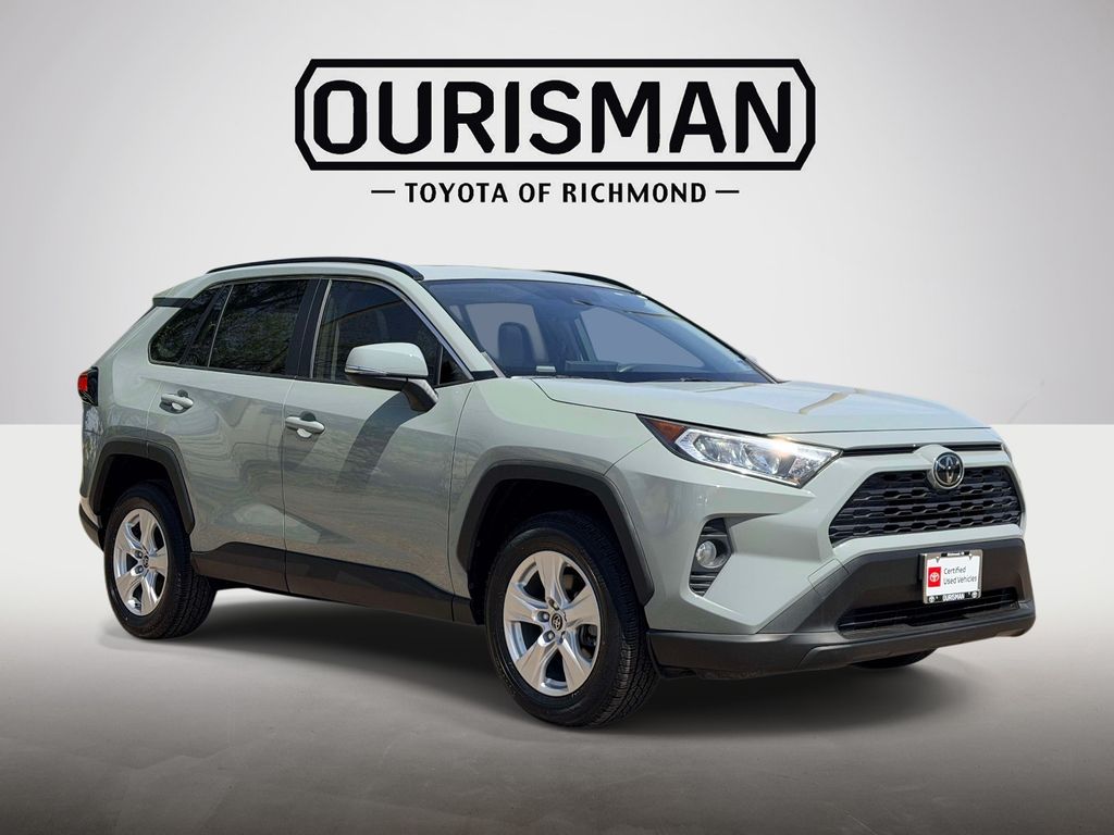 Lunar Rock 2019 Toyota RAV4 XLE FWD SUV / Crossover Front-Wheel Drive 8-Speed Automatic