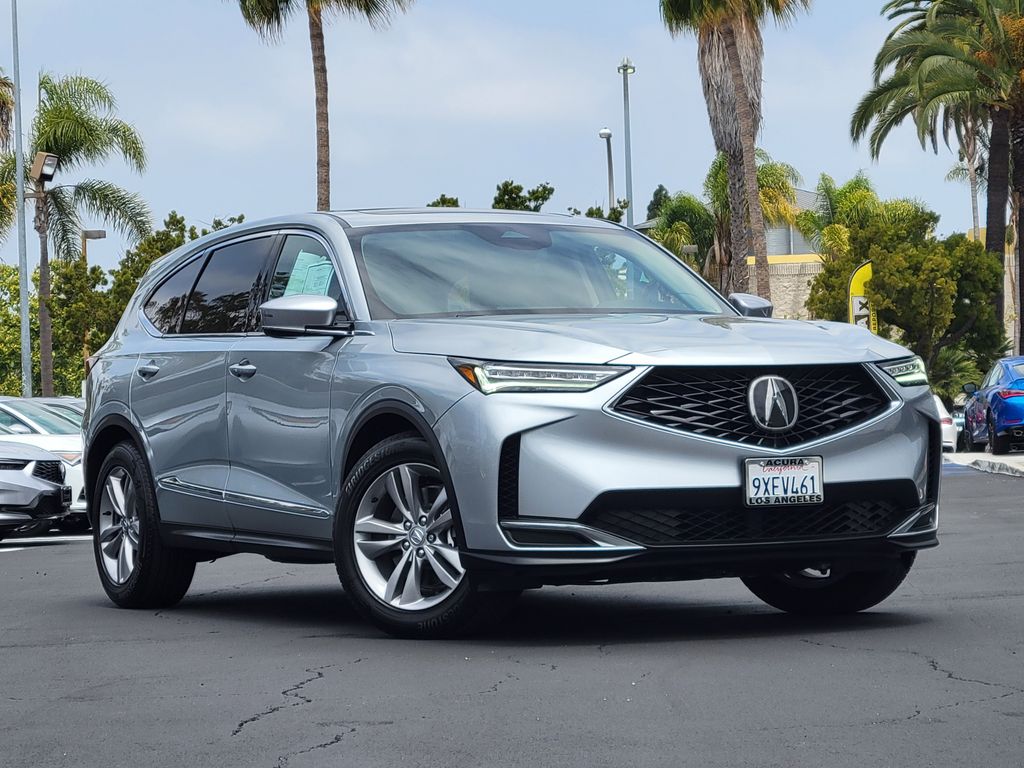 Solar Silver Metallic 2026 Acura MDX FWD SUV / Crossover Front-Wheel Drive Automatic
