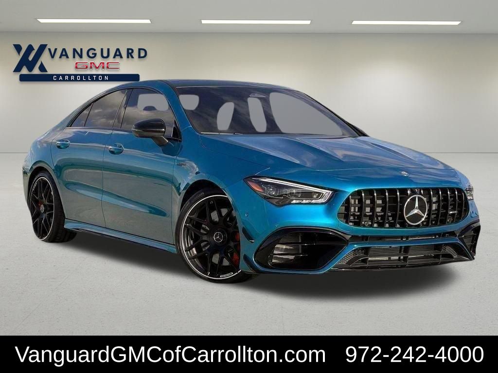 MANUFAKTUR Hyper Blue Metallic 2026 Mercedes-Benz CLA Coupe All-Wheel Drive 8-Speed Automatic