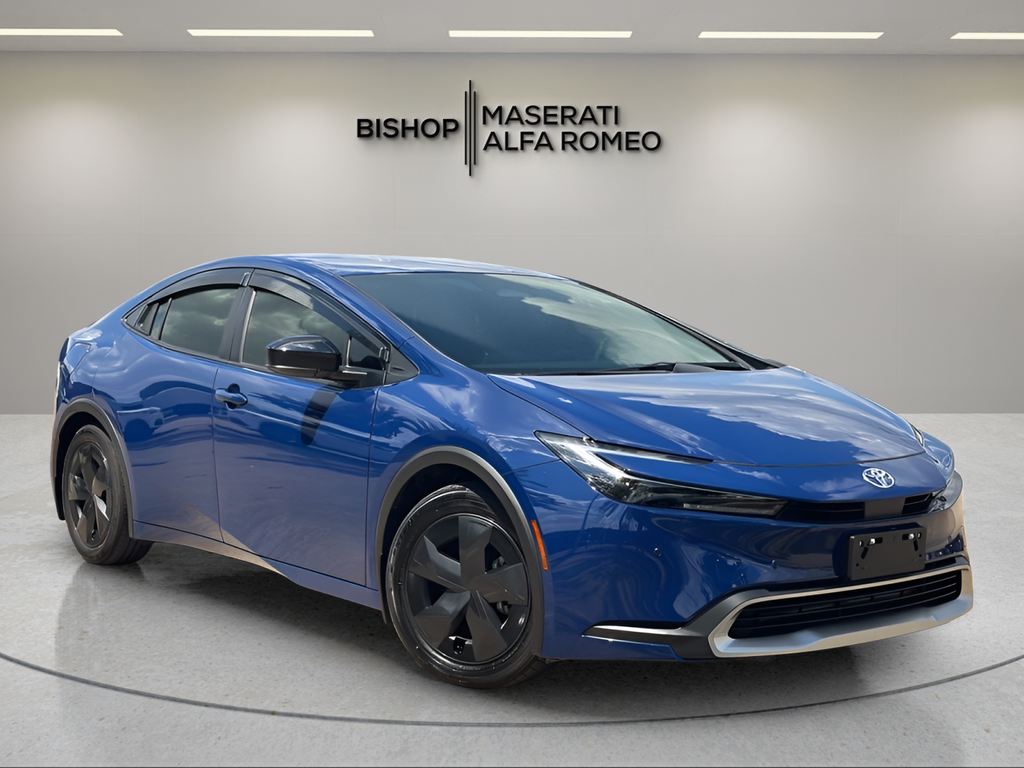 Blue 2026 Toyota Prius Plug-In Hybrid Hatchback Front-Wheel Drive Continuously Variable Transmission