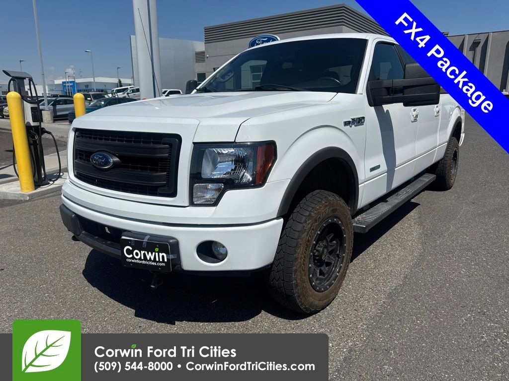 Oxford White 2014 Ford F-150 Pickup Truck Four-Wheel Drive 6-Speed Automatic