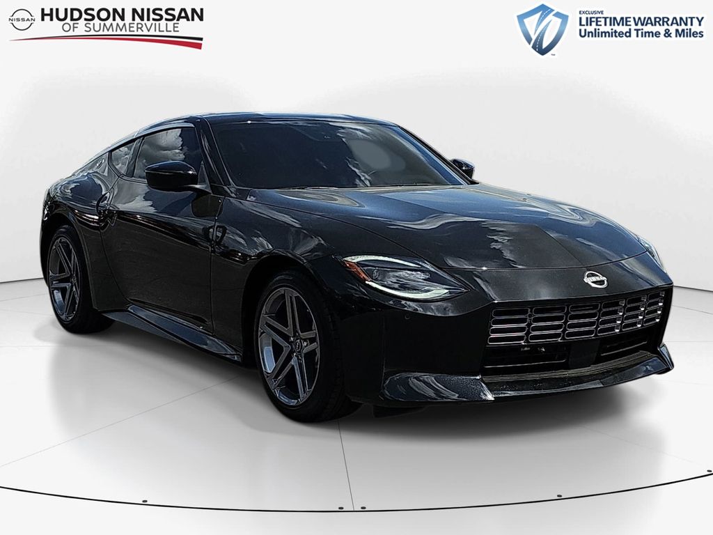 Black Diamond Pearl 2025 Nissan Z Sport RWD Coupe Rear-Wheel Drive 9-Speed Automatic