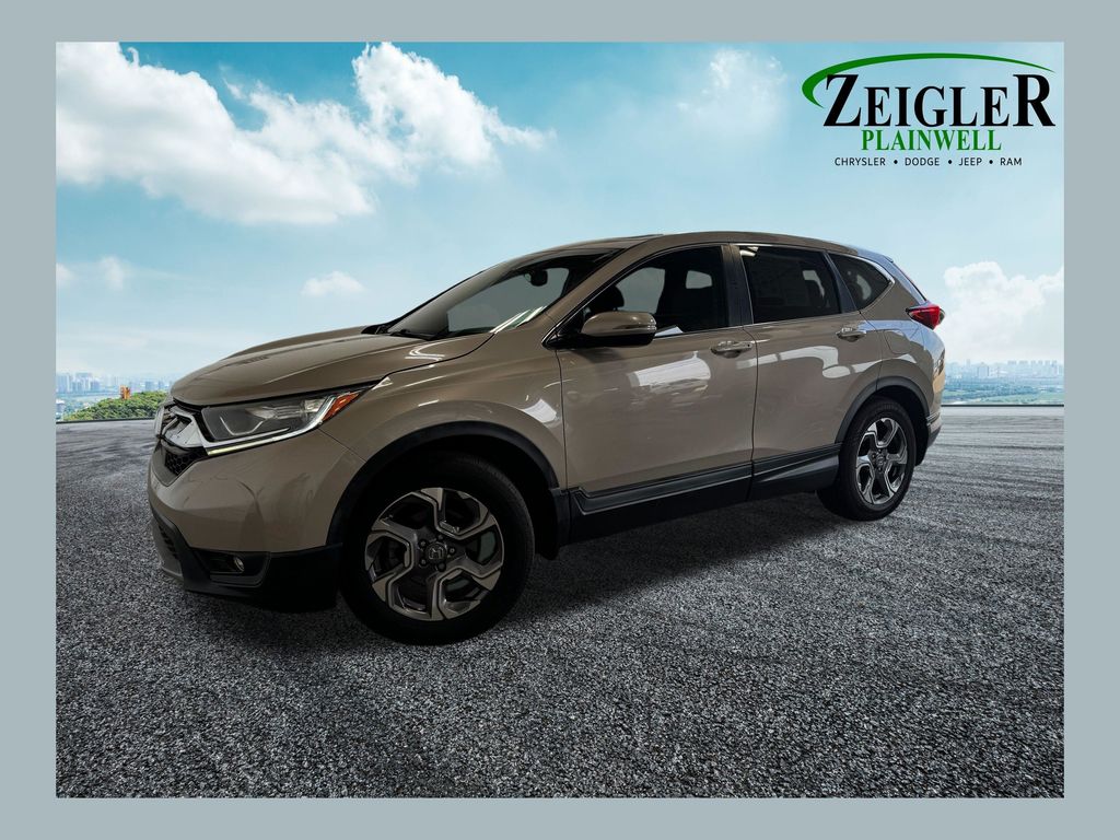 Brown (Tan) 2018 Honda CR-V SUV / Crossover Front-Wheel Drive Continuously Variable Transmission